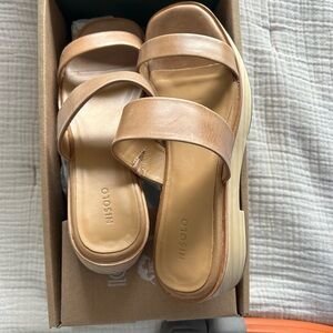 Nisolo leather sandals. New, never worn